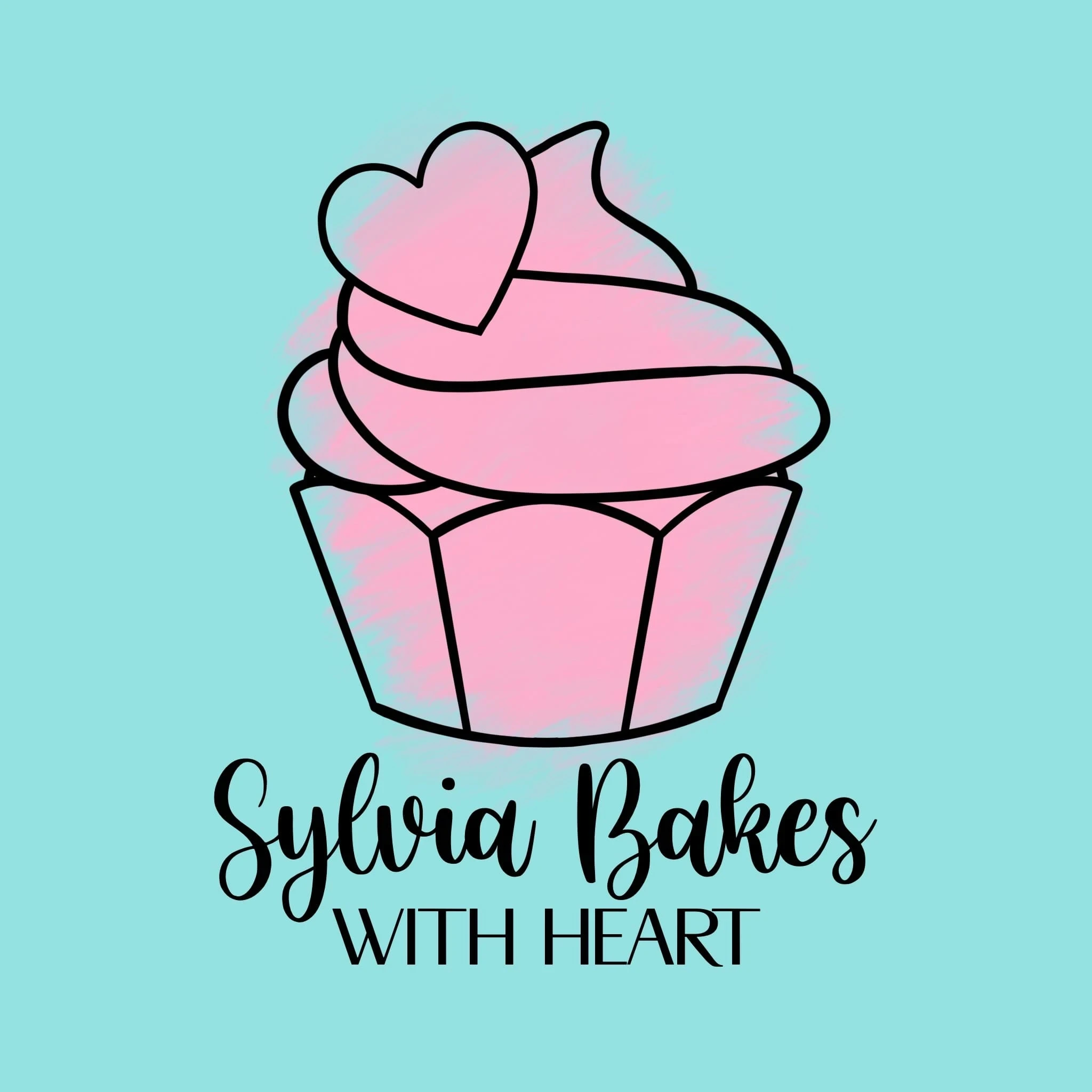 Sylvia Bakes With Heart logo